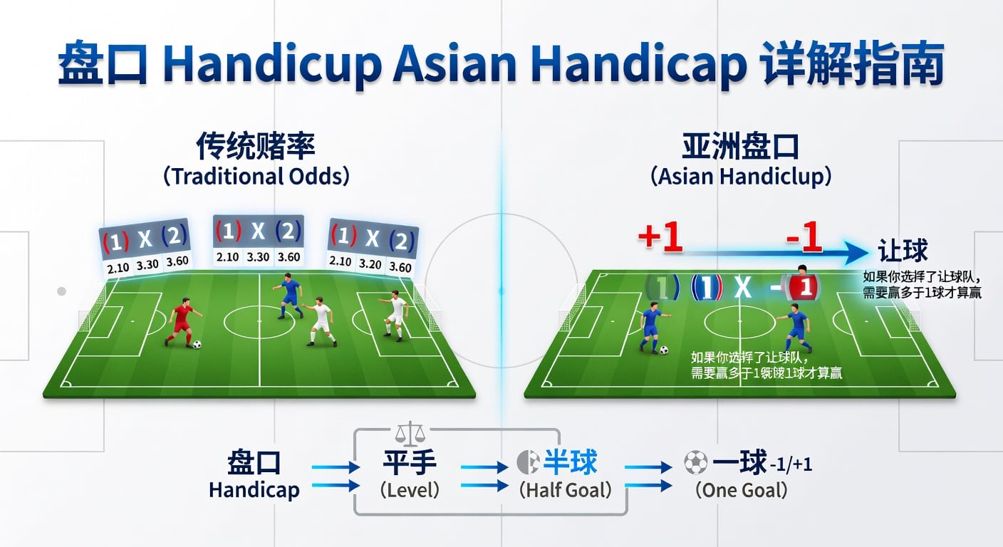 亚洲盘 asian handicap 玩法解析与实战判断