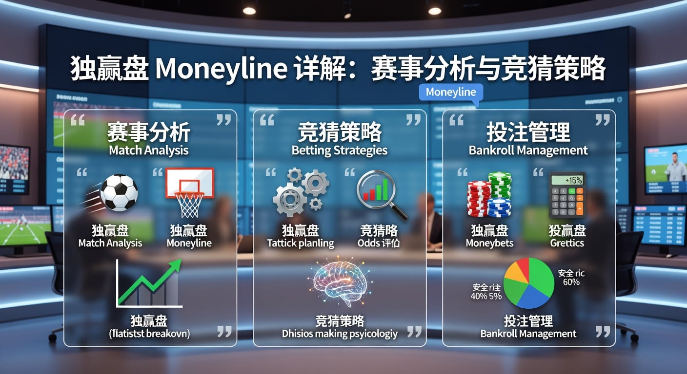 独赢盘 moneyline：赔率体育官网实战解析